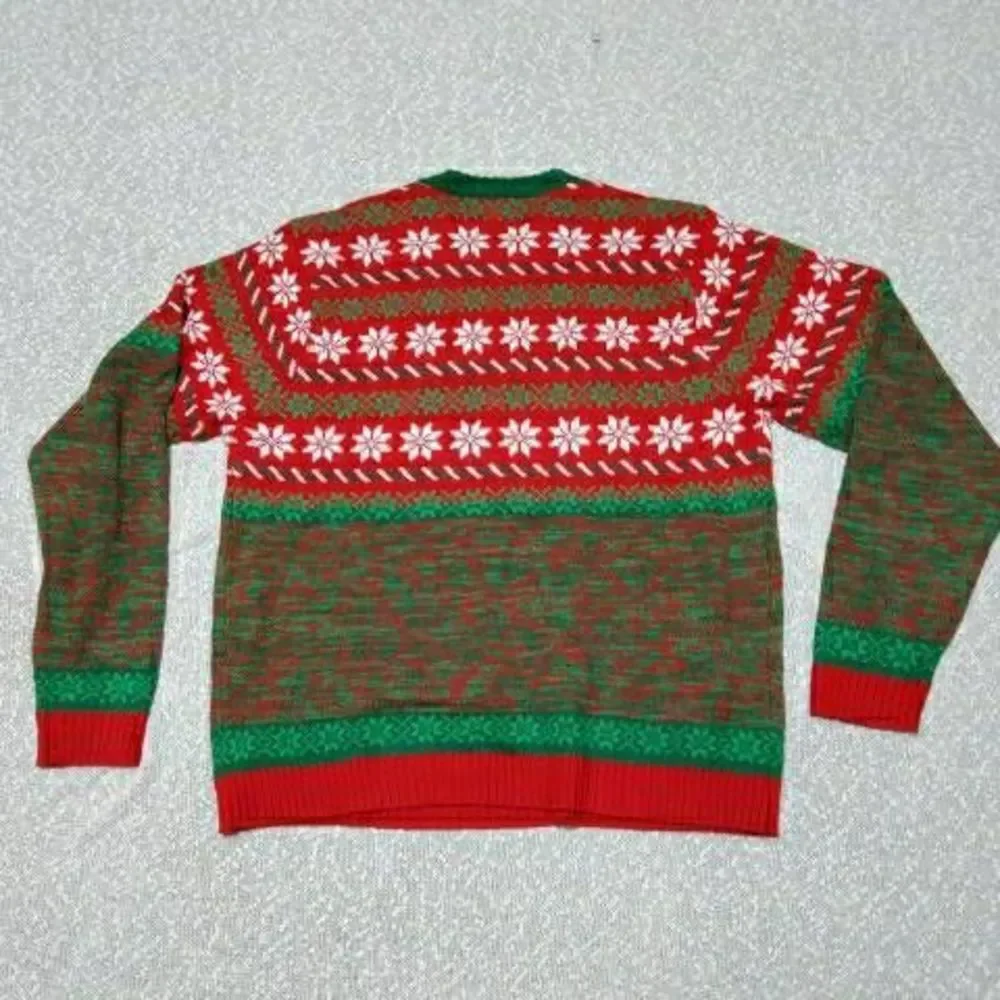 UGLY CHRISTMAS SWEATER Angry Cat XL - Picture 4 of 8